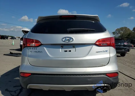 2015 Hyundai Santa Fe Sport from USA, damaged, VIN 5XYZU3LA3FG282803